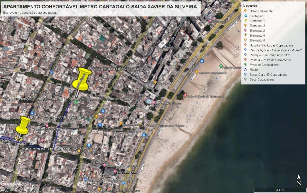 Apartamento Confortável Em Copacabana Rio de Janeiro Exterior foto